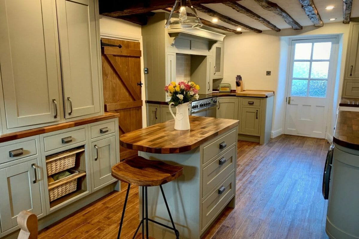 Small Kitchen Island Traditional